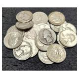 (20) Silver W. Quarters