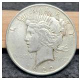 1922 Peace Dollar