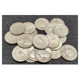 (20) Silver W. Quarters