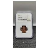 1963 Slab Proof Lincoln Cent NGC PF68 RD