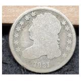 1831 Capped Bust Dime