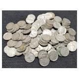 (120) Buffalo Nickels, 40 Each In