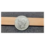 1927 Peace Dollar AU53
