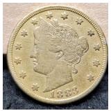 1883 Gold Enhanced Racketeer V Nickel