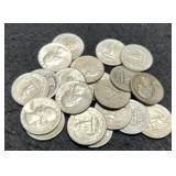 (20) Silver W. Quarters
