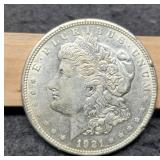 1921-D Morgan Dollar AU