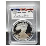 1994 Slab Proof Silver Eagle PCGS PR69 DCAM