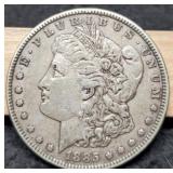 1885 Morgan Dollar XF