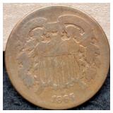 1865 Two Cent