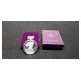 1986-S Proof Silver Eagle w/ Case