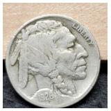 1926-D Buffalo Nickel F