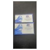 (2) 5 Quarter Proof Sets: 2004,2006