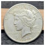 1922-S Peace Dollar