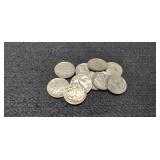 (10) 1936 Full Date Buffalo Nickels