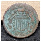 1865 Two Cent