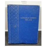 1909-1940 Lincoln Cent Deluxe Album w/