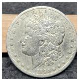 1890-CC Morgan Dollar