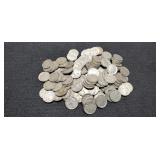 (120) Buffalo Nickels, 40 Each In