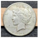 1922-S Peace Dollar