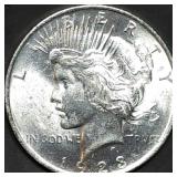 1923 Peace Silver Dollar Gem BU
