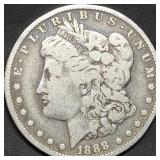 1888-O Morgan Silver Dollar