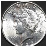1923 Peace Silver Dollar Gem BU