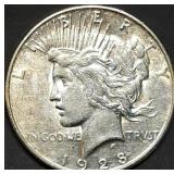 1928-S Peace Silver Dollar