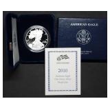 2010 W 1oz Proof Silver Eagle MIB
