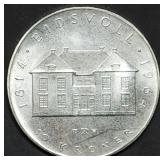 1964 Norway 10 Kroner 90% Silver Comm. Gem BU
