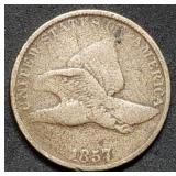 1857 Flying Eagle Cent
