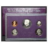1984 US Mint Proof Set MIB