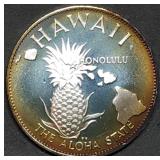 14.5g Sterling Silver Proof Medal 1976 Hawaii