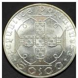 1970 Sao Tome and Principe .650 Silver 50 Escudos