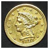 1893 $2.50 Liberty Gold Quarter Eagle Ex-Jewelry