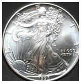 1993 1oz Silver Eagle Gem BU