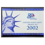 2002 US Mint Proof Set MIB