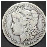 1894-S Morgan Silver Dollar, Better Date