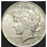 1934-D Peace Silver Dollar, Better Date