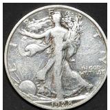 1928-S Walking Liberty Silver Half Dollar