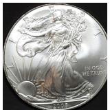 2008 1oz Silver Eagle Gem BU