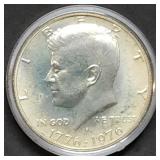 1976 Bicentennial Proof Silver Half Dollar