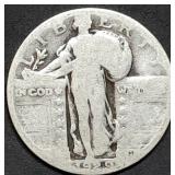 1929 Standing Liberty Silver Quarter