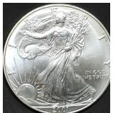 2001 1oz Silver Eagle Gem BU