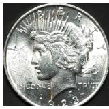 1923 Peace Silver Dollar Gem BU