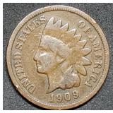 1909 Indian Head Cent, Key Date