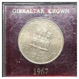 1967 Gibraltar Commemorative Crown in Holder