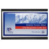 2002 Philadelphia 10-Coin Mint Set in Envelope