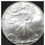2007 1oz Silver Eagle Gem BU