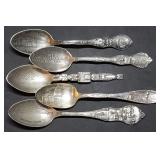 3oz Sterling Silver Collector Spoons 107g