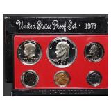 1973 US Mint Proof Set w/ Ike Dollar